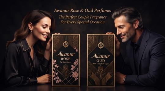 Awanur Rose & Oud Perfume – Perfect Couple Fragrance for Every Special Occasion