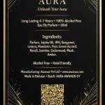 Coming Soon Awanur AURA Perfume | Premium Alcohol-Free Long-Lasting Fragrance – 50ML